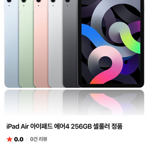 아이패드 에어4 256GB 셀룰러 + 애플펜슬2세대
