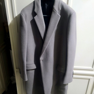 지오지아 And Z / 앤드지 세미오버핏 오트밀 베이지 메인 반더블 코트 / 100