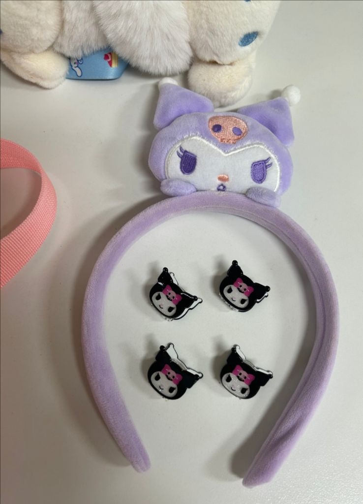 산리오 캐릭터 가방,머리띠,머리핀,귀마개 일괄판매--1