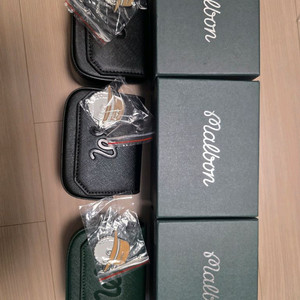 새상품/미개봉 말본 골프 거리측정기 케이스 + 볼마커