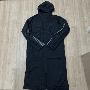 아디다스 남성 빅로고 경량 롱패딩 L/100