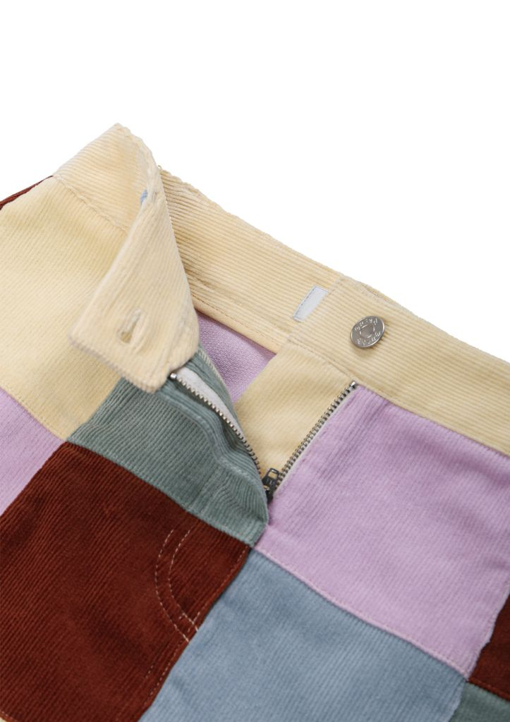뮤제드 패치워크 코듀로이 스커트 Mused Patchwork Corduroy Skirt - Patchwork--2