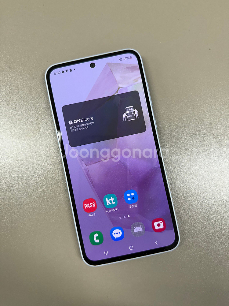 (특SSS급) 갤럭시 A35 128G 화이트 24년 7월개통 액정무기스 정상해지공기계 27만팝니다@--1