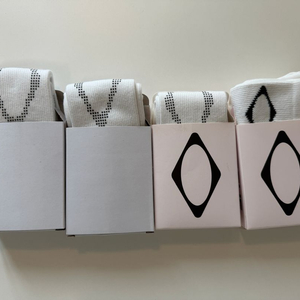 미스치프 양말 화이트