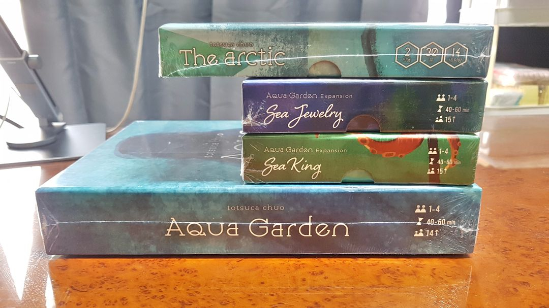 보드게임 아쿠아가든 아크틱 언더독게임즈--2
