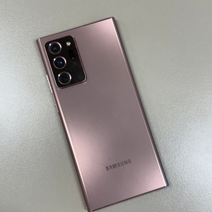 (12만원)갤럭시노트20울트라 브론즈 256G 미파손 가성비 단말기 검수완료 20년8월개통