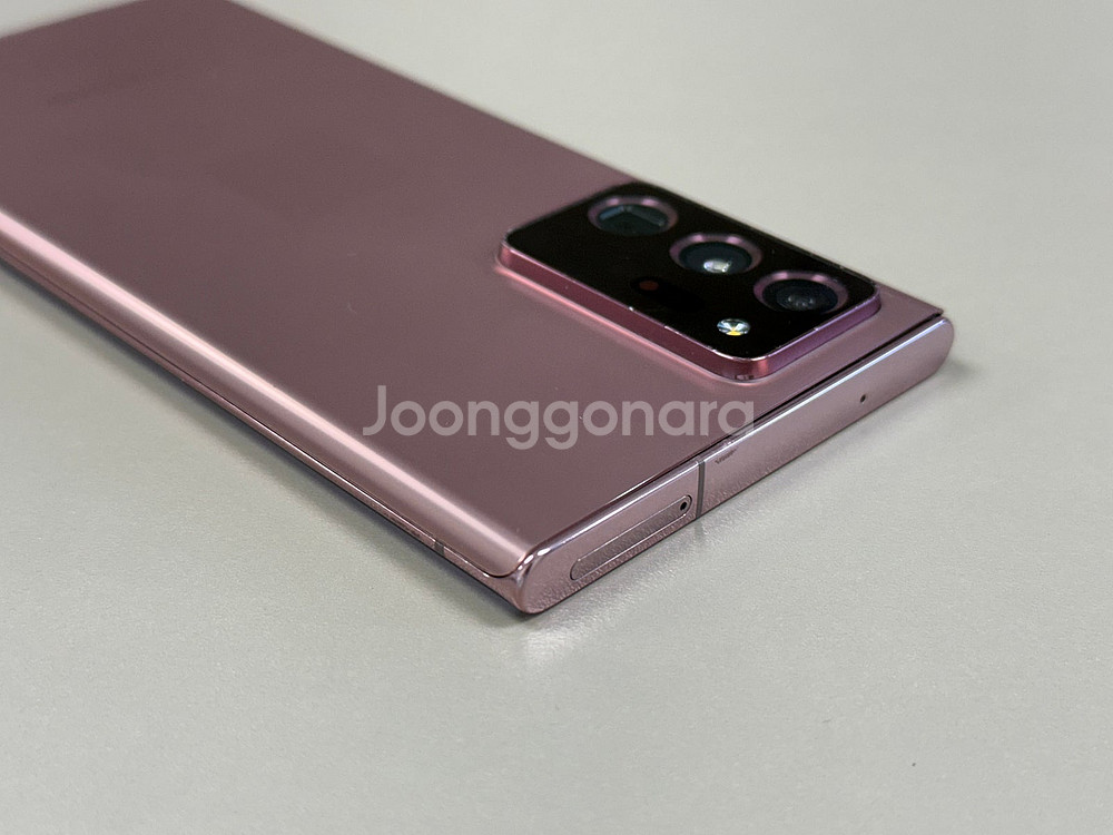 (12만원)갤럭시노트20울트라 브론즈 256G 미파손 가성비 단말기 검수완료 20년8월개통--5