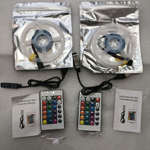 LED 블루투스 미니 컨트롤러 조명. 2개 이미지