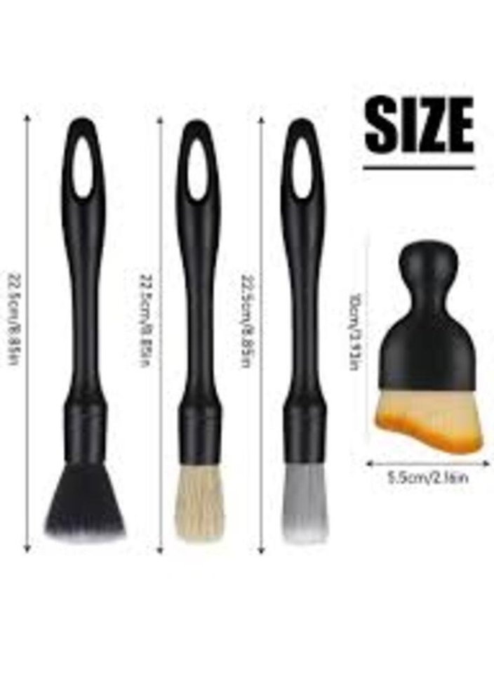 새 2개 밝은 소프트 머리카락 제거 브러시 미용 털이개 먼지 제거--2