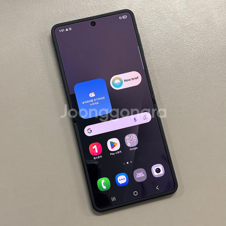 *대용량S급* 갤럭시Z플립7 블랙색상 512용량 25년8월개통 미파손 무잔상 S급 정상해지 공기계--1