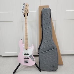 헥스 재즈 베이스기타 B100 파스텔핑크