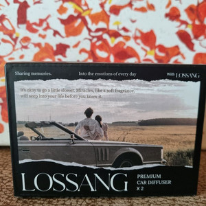 차량용방향제 블랙체리 1+1 미개봉