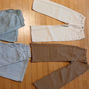 일괄 10벌)여성 바지, 여성 팬츠, 여성 청바지 (s사이즈) 새것 수준