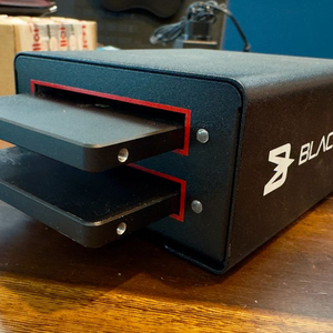 SSD RAID 블랙잿 VC-2 ssd. 1TB SSD 2개 포함