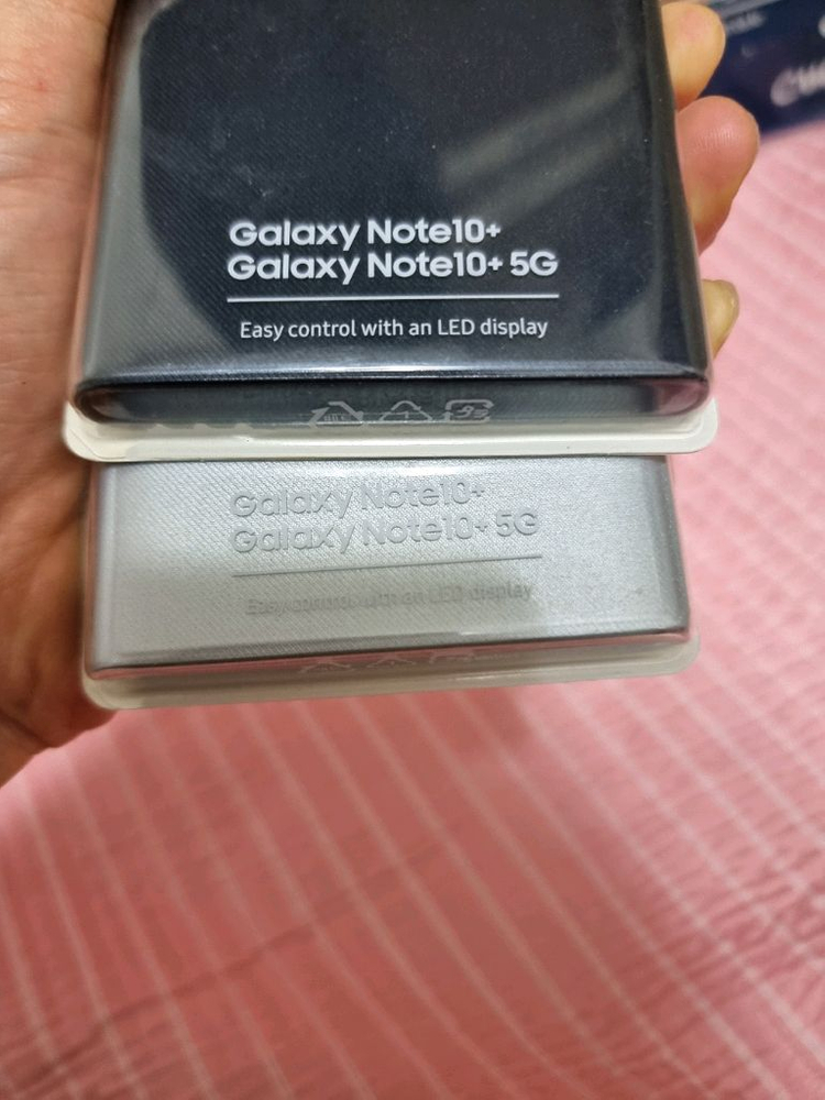 노트10플러스 led 뷰커버 노트10+ 이미지