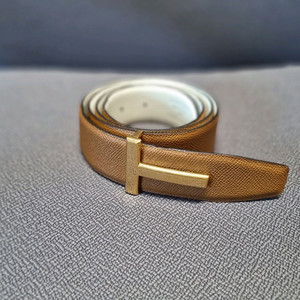 톰포드 브라운 레더 벨트