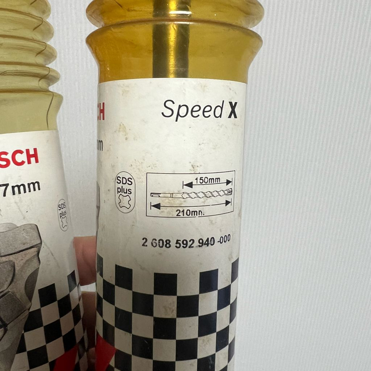 보쉬 4날 17mm 최고급 콘크리트 기리 새제품 2개 일괄 이미지