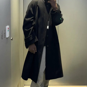 [L] 무신사스탠다드 파라슈트 스웨트 팬츠 블랙,그레이