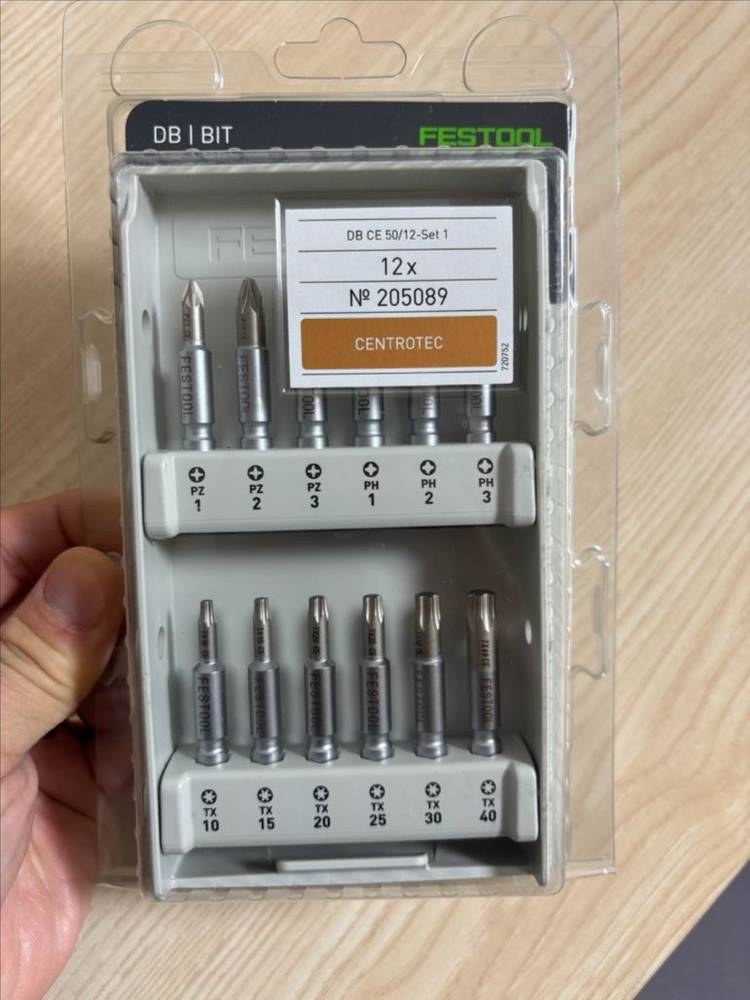 페스툴 DB BIT 세트 (205089) 이미지