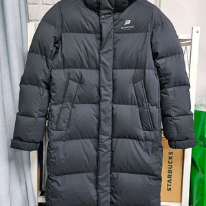 빈폴 여성 남성 롱패딩 S 90 덕다운 벤치다운 남녀공용 XD67 이미지