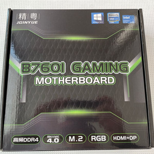 가성비 ITX 화이트 메인보드 jginyue b760i 게이밍 팝니다.