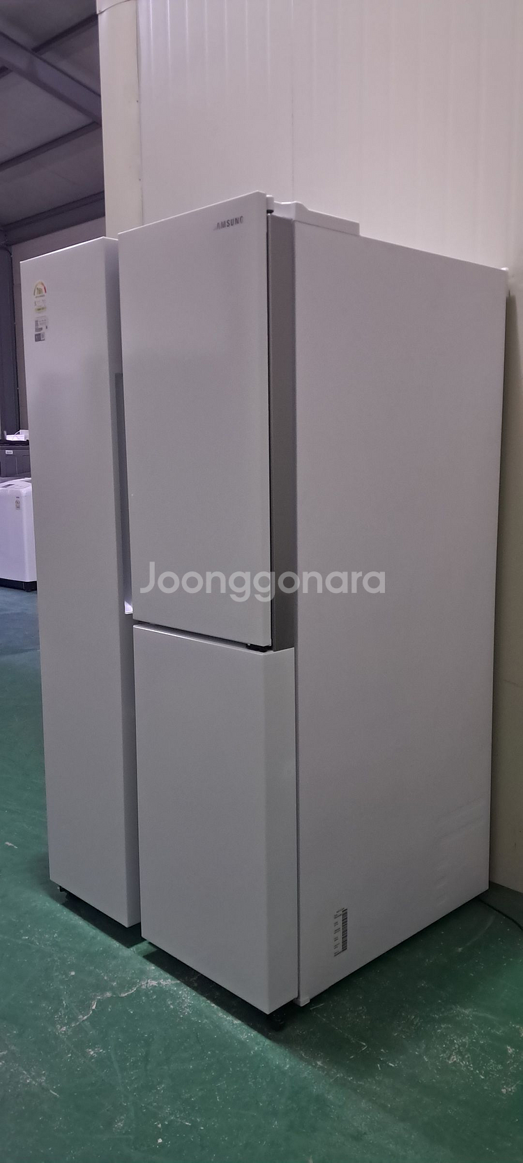 1606 삼성 846L 2도어양문형냉장고(화이트)--2