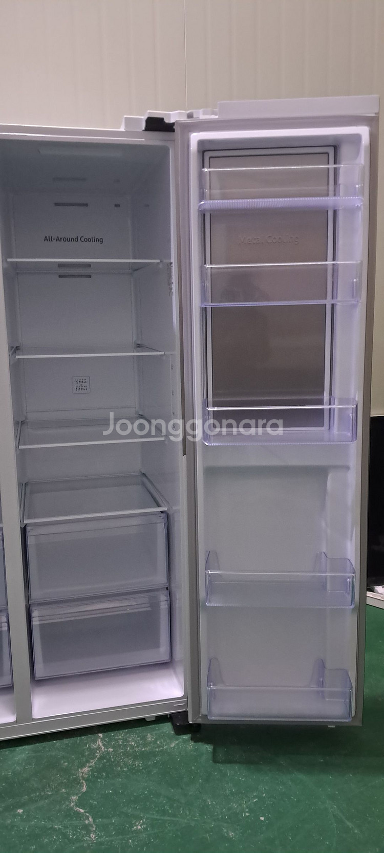 1606 삼성 846L 2도어양문형냉장고(화이트)--6