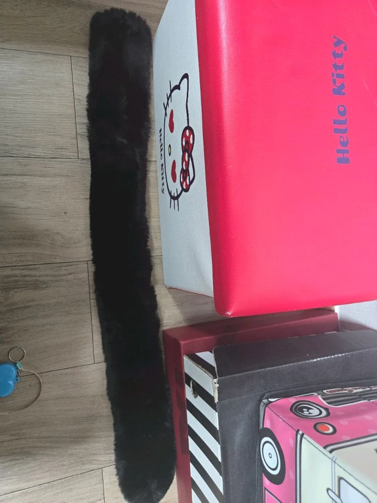 페이크퍼 목도리 이미지
