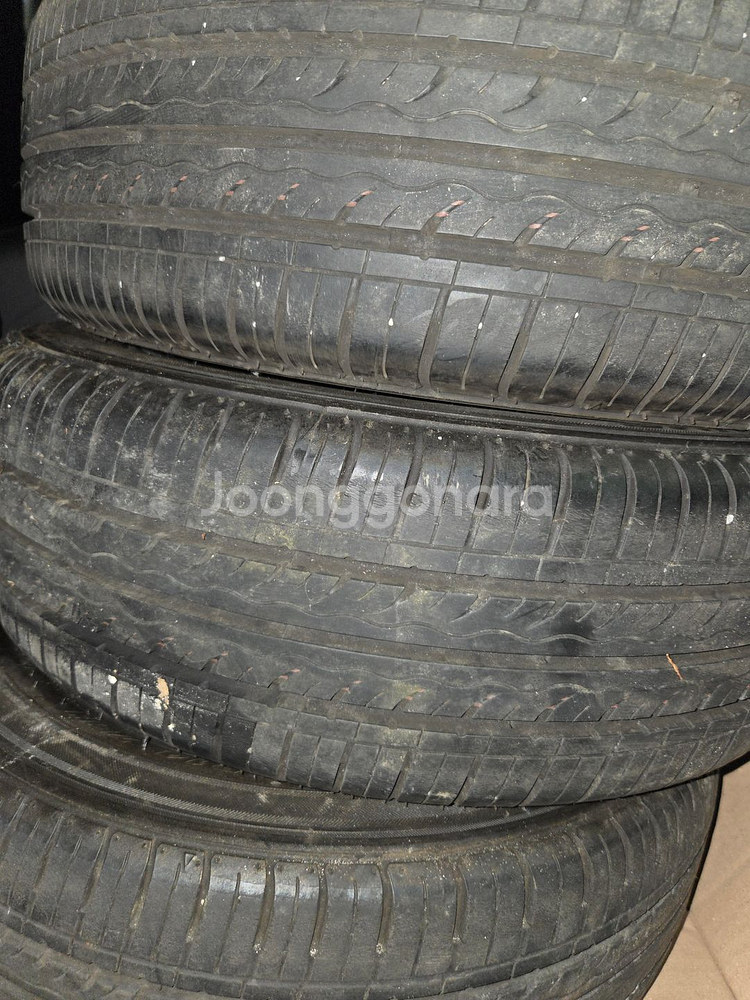 경차 깡통휠타이어 14인치 네 짝 (165 60 14)--2
