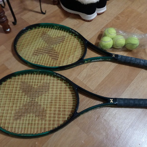한일 테니스 라켓 2개 PRO CAP II
