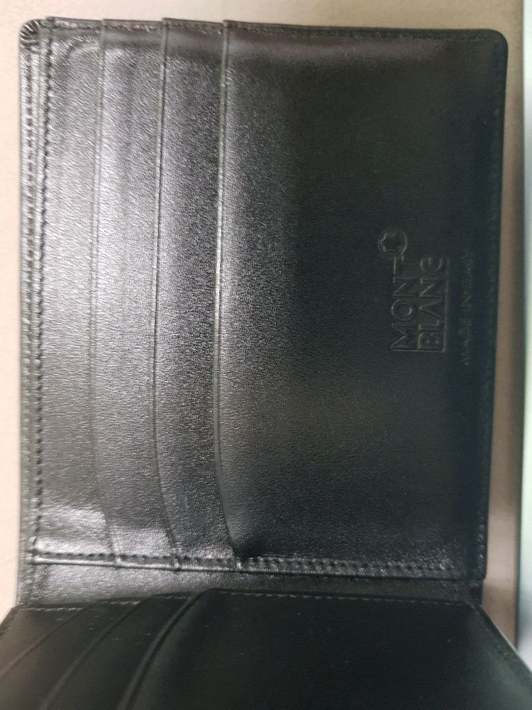 몽블랑 사피아노 가죽 명함지갑 이미지