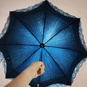 미치코 런던 레이스 양산 그린 이미지