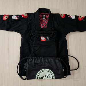 커터 관문착적 주짓수 도복 A0 이미지