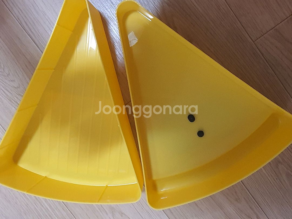 새상품/반올림피자 미니언즈 피자 케이스 소품 보관함--3