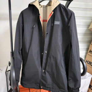 24SS 버버리 리버시블 체크 자켓 m