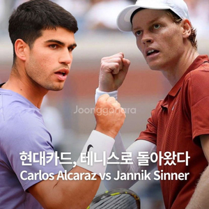 현대카드 시너 알카라스 프리미엄A 2연석 현카할인가이하 양도