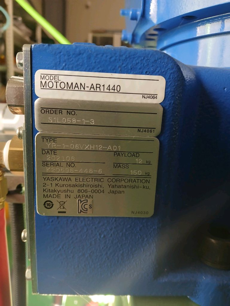 야스카와 MOTOMAN AR1440 산업용 로봇 이미지