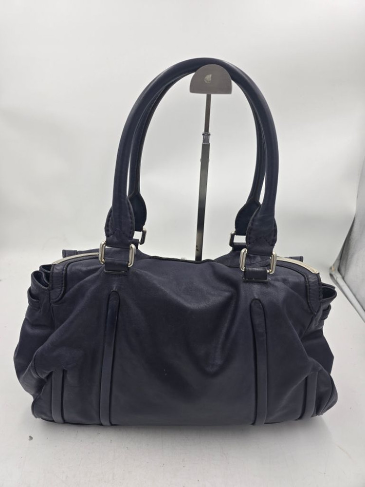 [정품] 셀린느 빈티지 레더백--1