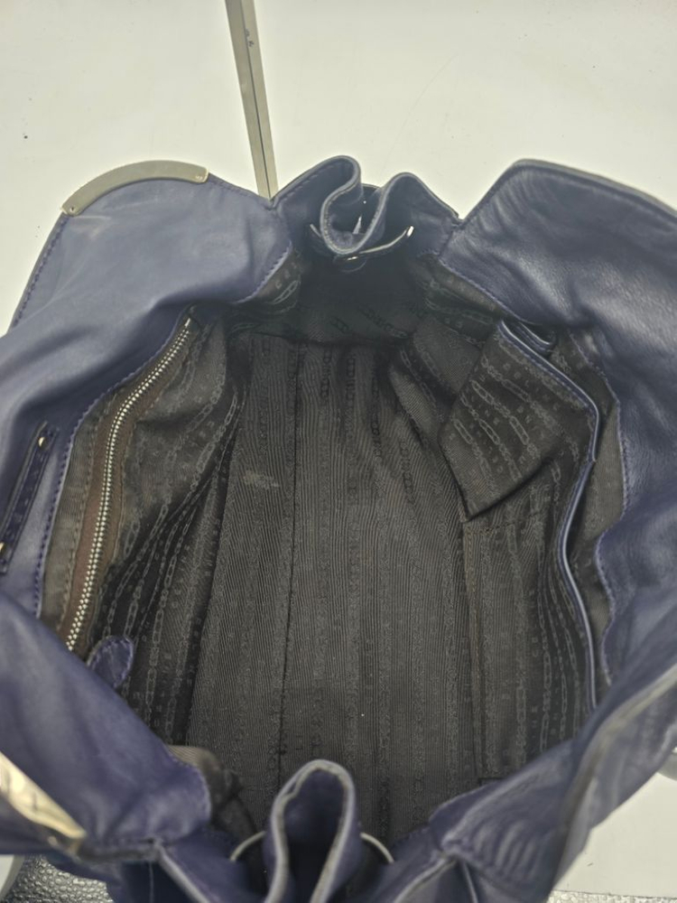 [정품] 셀린느 빈티지 레더백--5