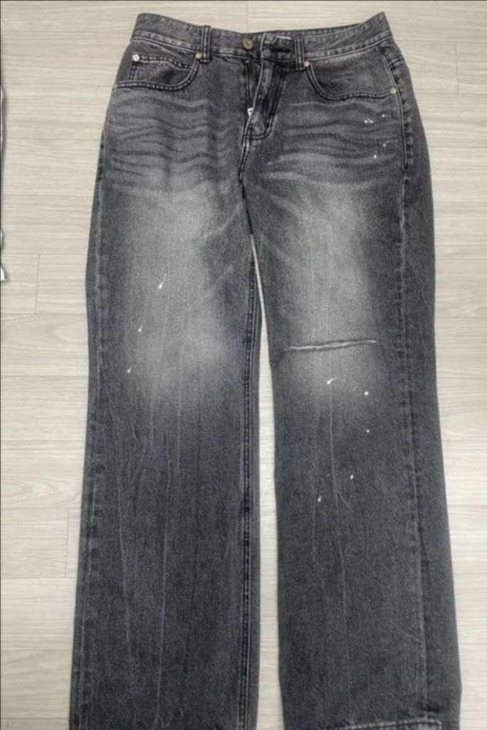 페이탈리즘 와이드 데님 흑청 #0269 [44] 이미지