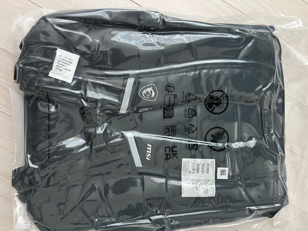 MSI 게이밍 백팩 새제품 판매--2