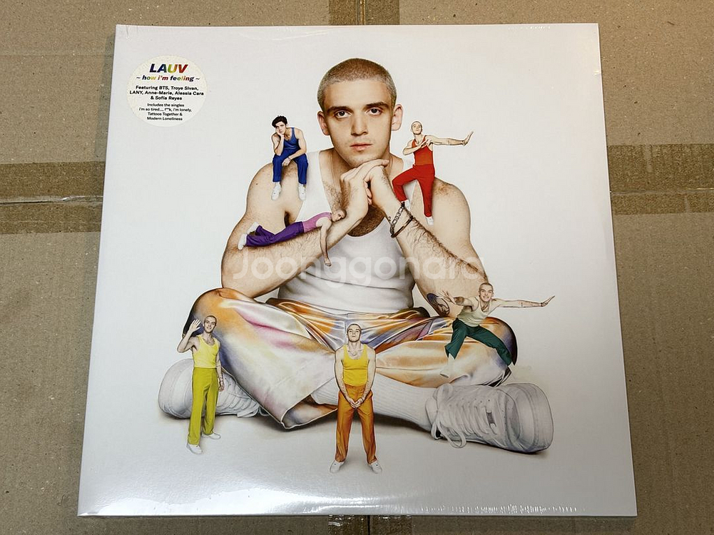 라우브 1집 앨범 그린컬러 한정판 lp 미개봉--0