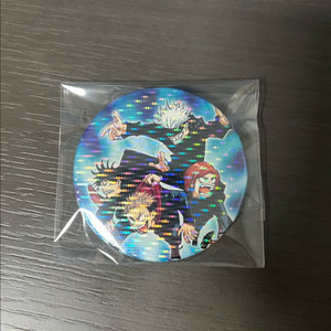 주술회전 고죠 사토루 1학년즈 이타도리 유지 후시구로 메구미 쿠기사키 노바라 홀로그램 캔뱃지 이미지