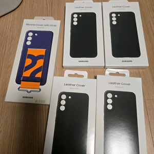 갤럭시S22플러스 정품레더 케이스 세트