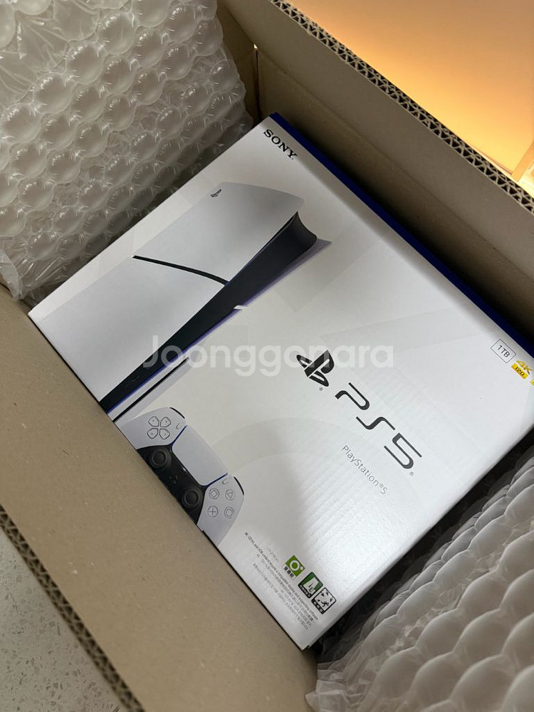 PS5 슬림 디스크 에디션 미개봉 새상품--0