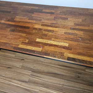 원목 레어타일 테이블