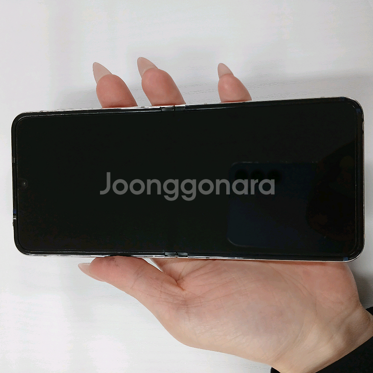 상태SS급 갤럭시Z플립5 256기가 크림 공기계 중고폰 알뜰폰 업무폰 세컨폰 저가폰 학생폰 자녀폰--1