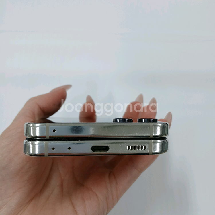 상태SS급 갤럭시Z플립5 256기가 크림 공기계 중고폰 알뜰폰 업무폰 세컨폰 저가폰 학생폰 자녀폰--4