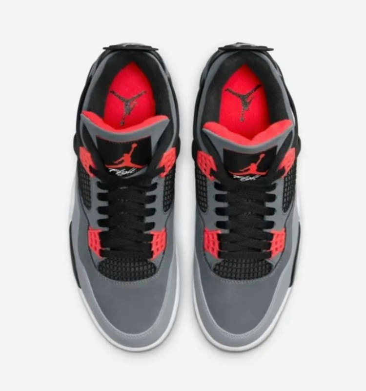 [255] 나이키 에어 조던4 인프라레드 농구화 운동화 이미지