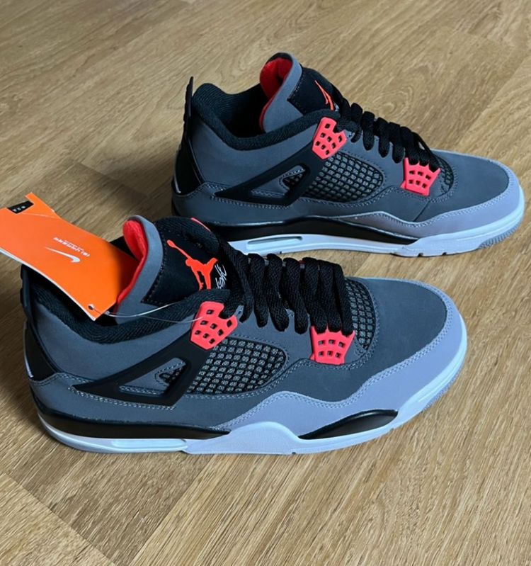 [255] 나이키 에어 조던4 인프라레드 농구화 운동화 이미지